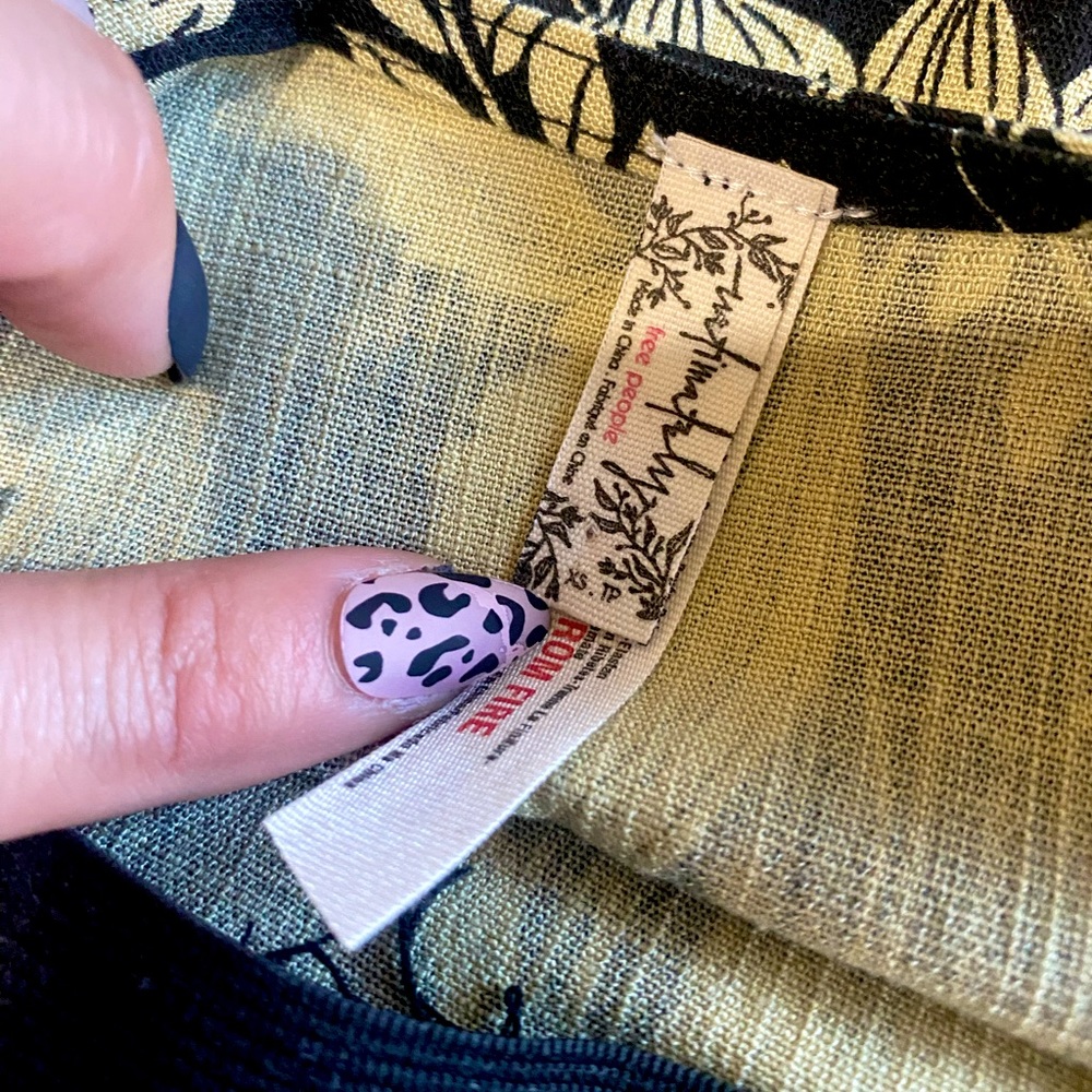 Free People classic bodysuit - Picture 3 of 6